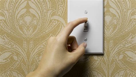 light switch cuts power off